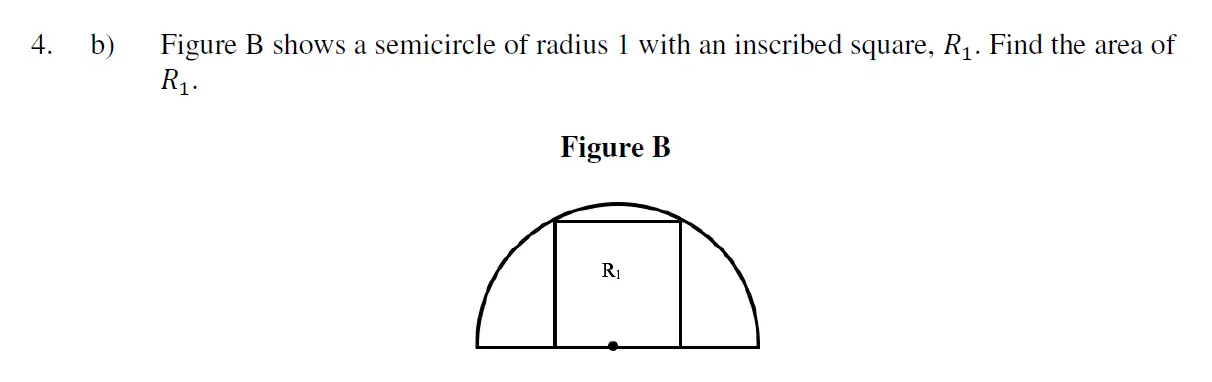 Question 13 - Eton College – 13 Plus Scholarship Exam 2019 – Maths B