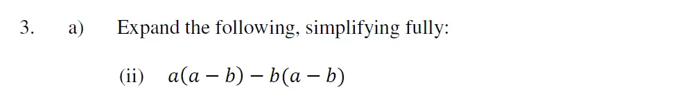 Question 7 - Eton College – 13 Plus Scholarship Exam 2019 – Maths B