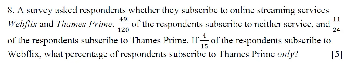 Question 10 - Eton College - 13 Plus Scholarship Exam 2020 - Maths A