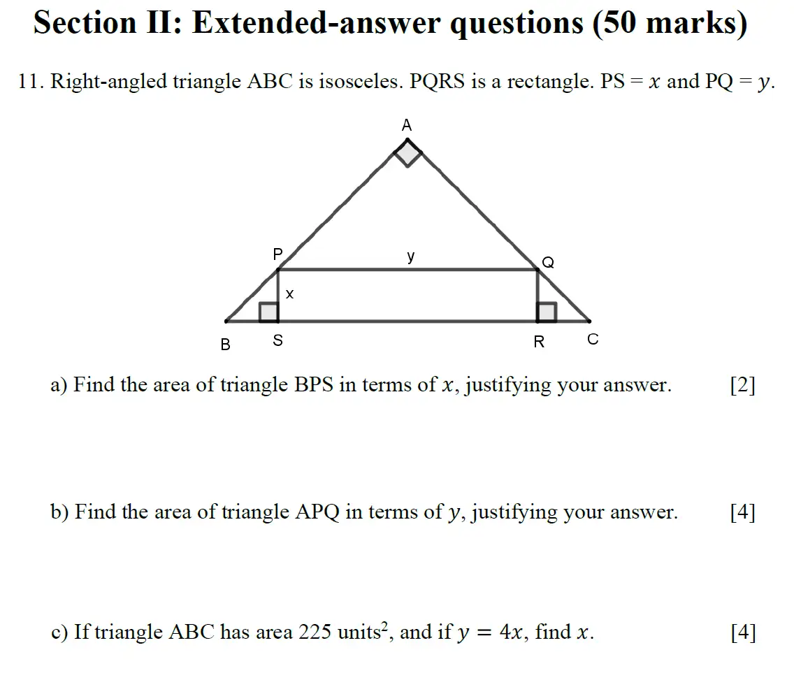 Question 13 - Eton College - 13 Plus Scholarship Exam 2020 - Maths A