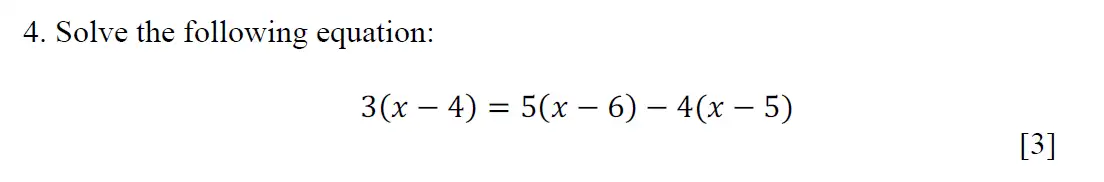 Question 6 - Eton College - 13 Plus Scholarship Exam 2020 - Maths A