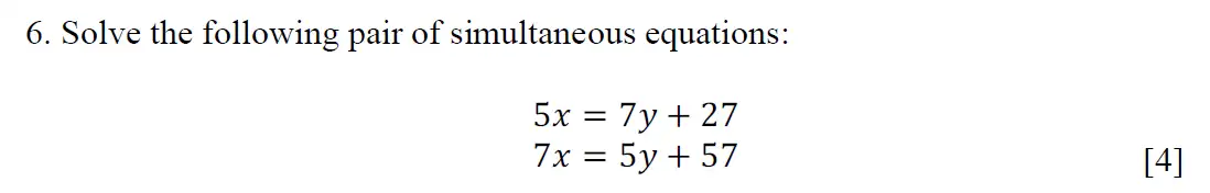 Question 8 - Eton College - 13 Plus Scholarship Exam 2020 - Maths A