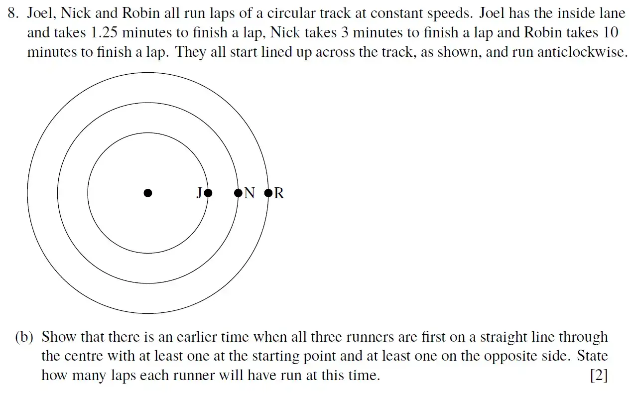 Question 16 - Eton College - 13 Plus Scholarship Exam 2020 - Maths B