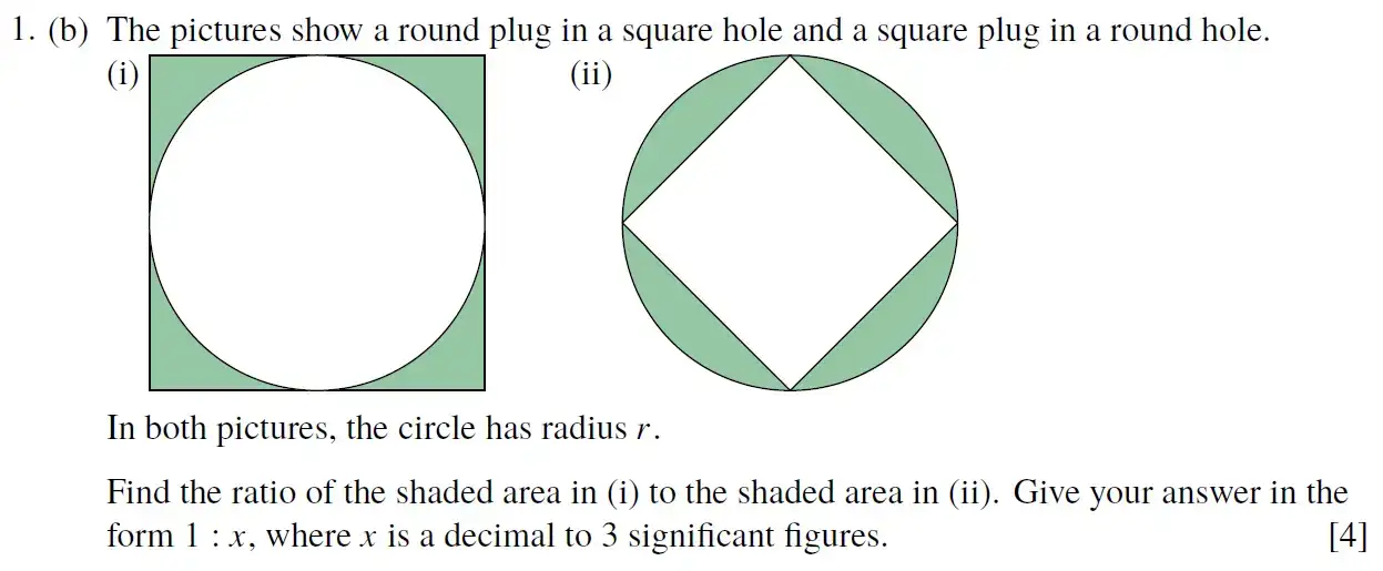 Question 2 - Eton College - 13 Plus Scholarship Exam 2020 - Maths B
