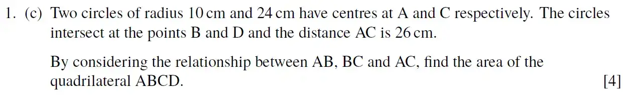Question 3 - Eton College - 13 Plus Scholarship Exam 2020 - Maths B
