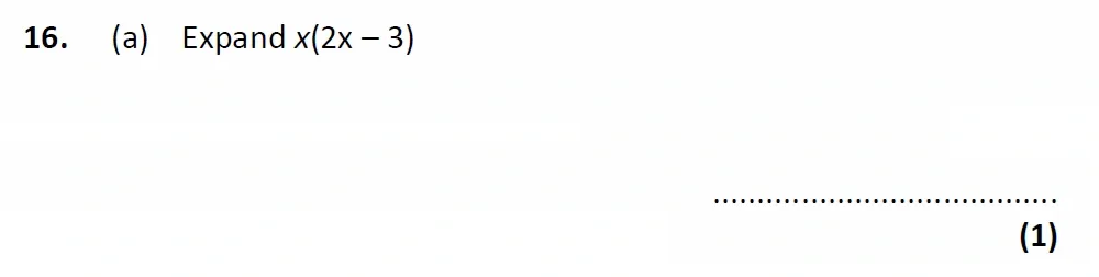 Question 16(a) - Glenalmond College - 13 Plus Scholarship Maths Exam 2022