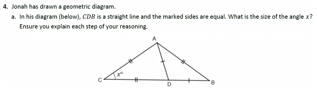 Question 04(a) - Harrow 13 Plus Maths Scholarship 2021 Paper 2