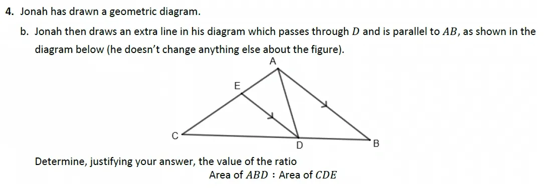 Question 04(b) - Harrow 13 Plus Maths Scholarship 2021 Paper 2