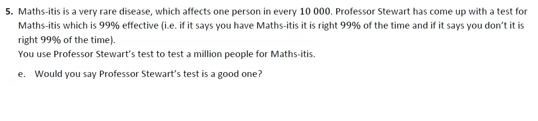 Question 05(e) - Harrow 13 Plus Maths Scholarship 2021 Paper 2