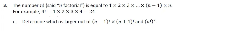 Question 03(c) - Harrow School - 13 Plus Maths Scholarship Exam 2022 - Paper 2