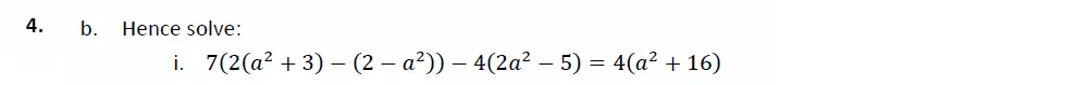Question 04(b(i)) - Harrow School - 13 Plus Maths Scholarship Exam 2022 - Paper 2
