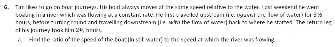 Question 06(a) - Harrow School 13 Plus Maths Scholarship Exam Paper 2