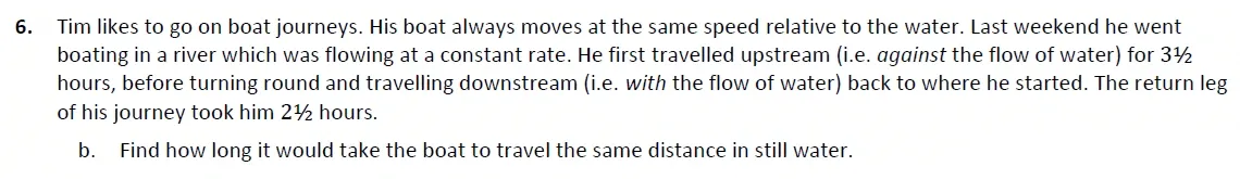 Question 06(b) - Harrow School 13 Plus Maths Scholarship Exam Paper 2