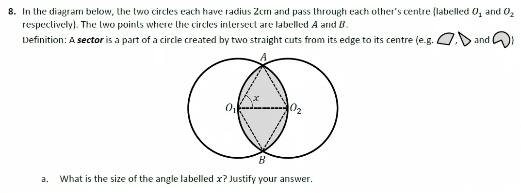 Question 08(a) - Harrow School 13 Plus Maths Scholarship Exam Paper 2