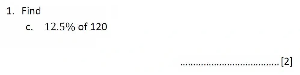 Question 01(c) - Malvern College 13 Plus Maths Exam 2023 Scholarship Paper 1