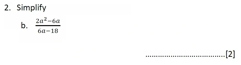 Question 02(b) - Malvern College 13 Plus Maths Exam 2023 Scholarship Paper 1