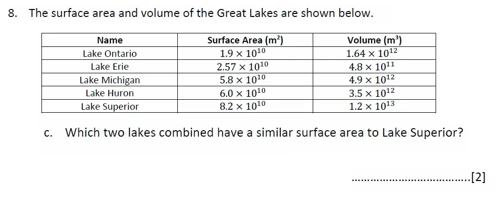 Question 08(c) - Malvern College 13 Plus Maths Exam 2023 Scholarship Paper 1