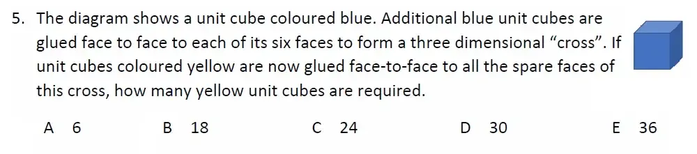 Question 05 - Malvern College 13 Plus Maths Exam 2023 Scholarship Paper 2