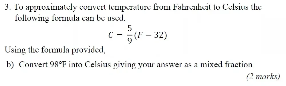 Question 03(b) - Radley 13 Plus Maths Exam 2022 Scholarship Paper 1
