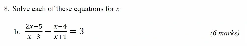 Question 08(b) - Radley 13 Plus Maths Exam 2022 Scholarship Paper 1