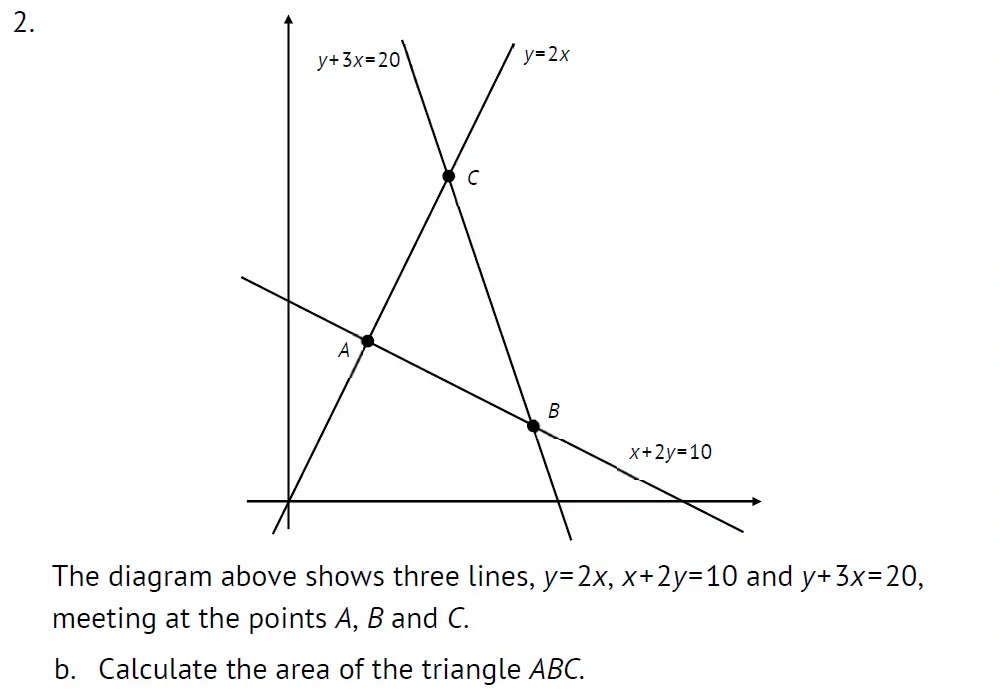 Question 02(b) - Radley 13 Plus Maths Exam 2022 Scholarship Paper 2