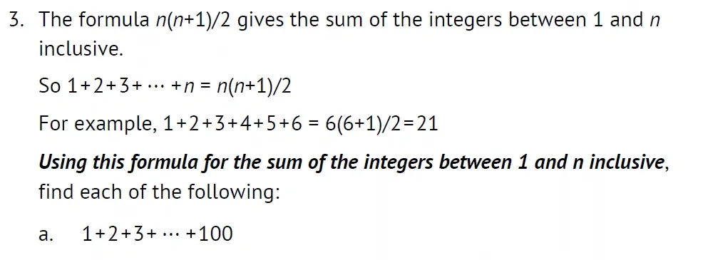 Question 03(a) - Radley 13 Plus Maths Exam 2022 Scholarship Paper 2