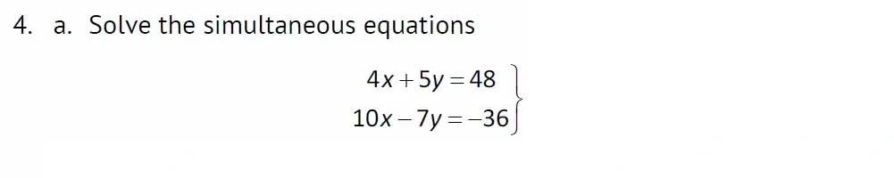 Question 04(a) - Radley 13 Plus Maths Exam 2023 Scholarship Paper 2