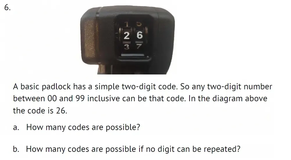 Question 06(a,b) - Radley 13 Plus Maths Exam 2023 Scholarship Paper 2