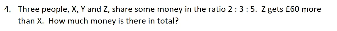 Question 5 - St Edwards Oxford - 13 Plus Scholarship Exam 2016 - Maths Paper 1