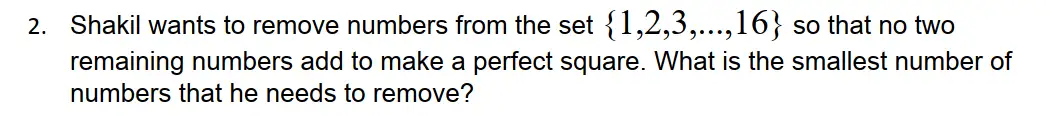 Question 2 - St Edwards Oxford - 13 Plus Scholarship Exam 2017 - Maths Paper 2