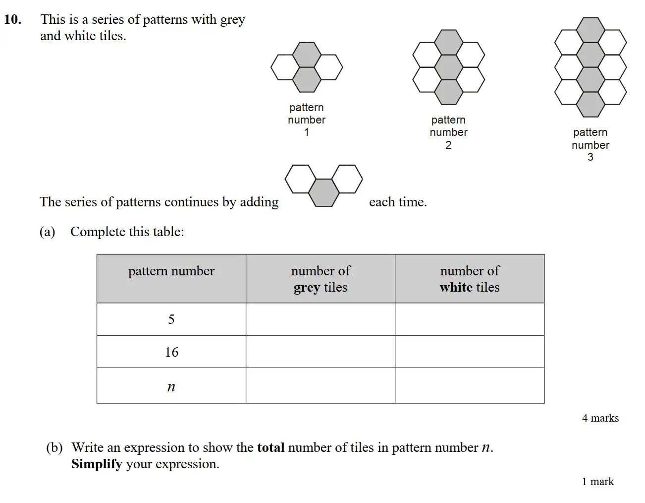 Question 14 - St Edwards Oxford - 13 Plus Scholarship Exam 2017 - Maths Paper 1