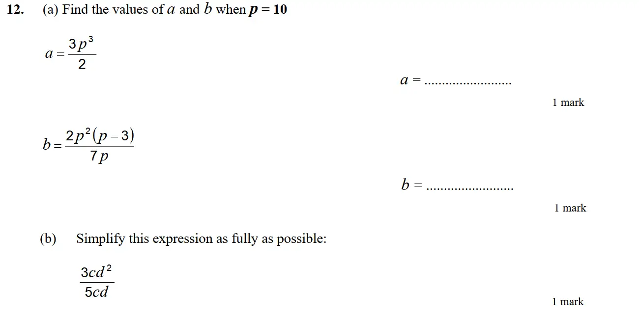 Question 16 - St Edwards Oxford - 13 Plus Scholarship Exam 2017 - Maths Paper 1