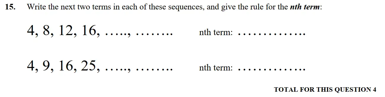Question 19 - St Edwards Oxford - 13 Plus Scholarship Exam 2017 - Maths Paper 1