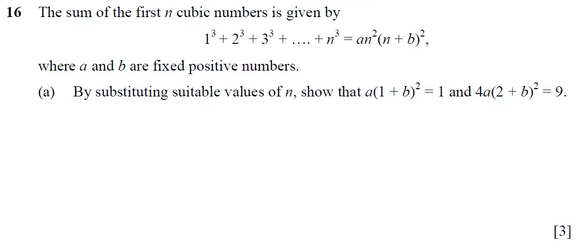 Question 22 - St Pauls School - 13 Plus Scholarship Maths Exam Paper 2016