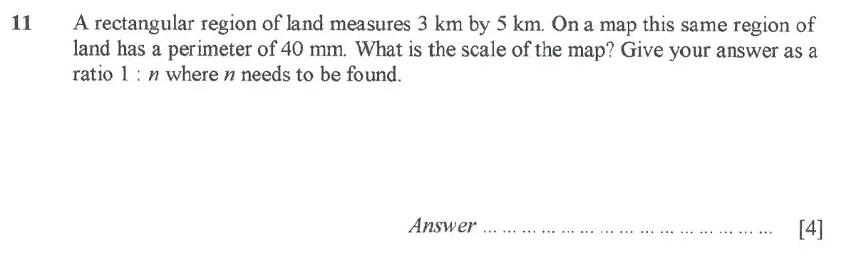 Question 14 - St Pauls School - 13 Plus Scholarship Maths Exam Paper 2017