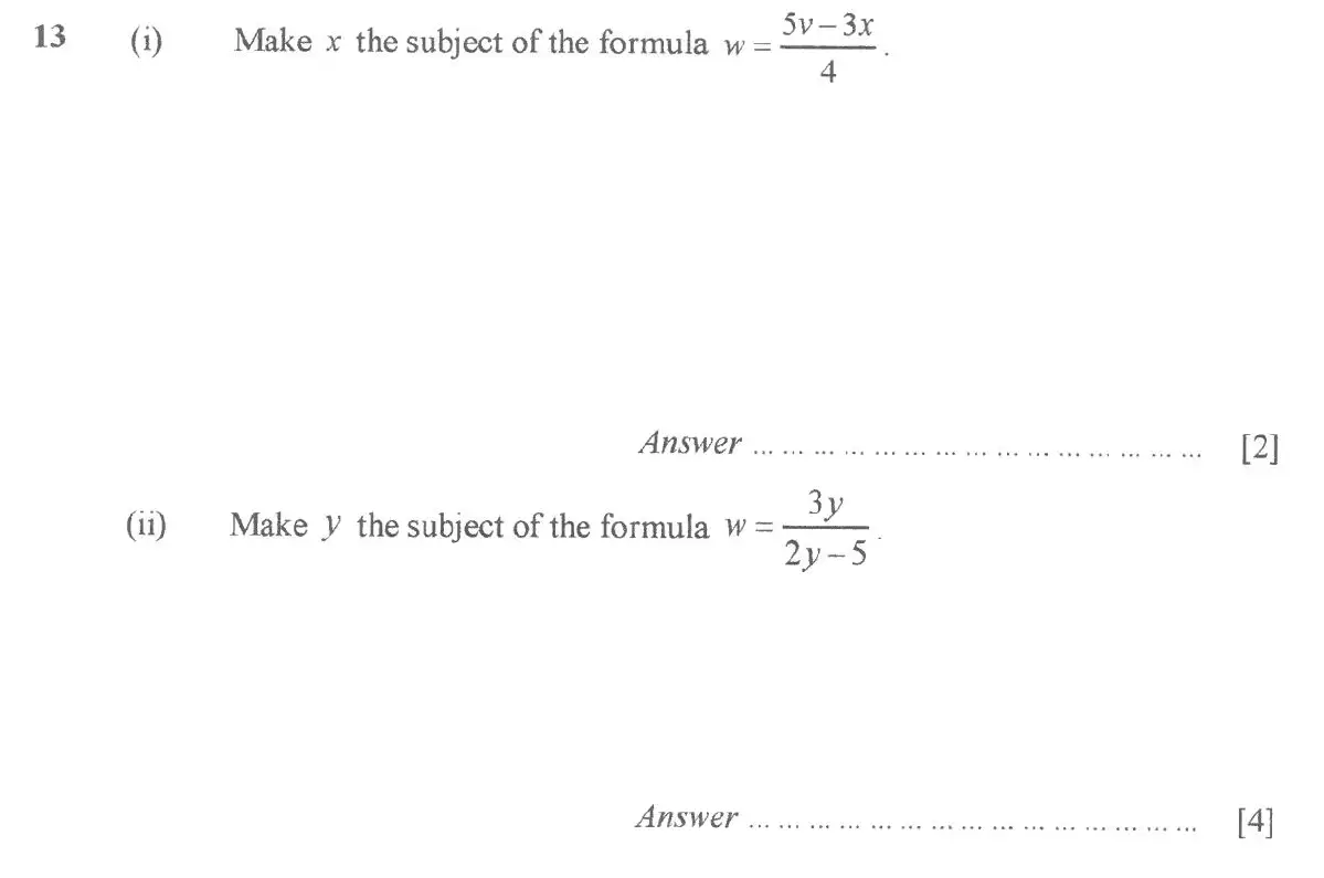 Question 16 - St Pauls School - 13 Plus Scholarship Maths Exam Paper 2017