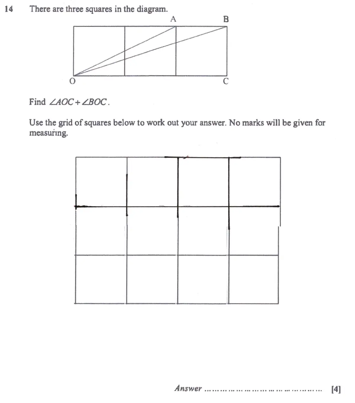 Question 14 - St Pauls School - 13 Plus Scholarship Maths Exam Paper 2019