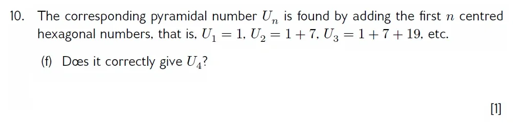 Question 10(f) - Wellington 13 Plus Maths Exam 2022 Scholarship Paper