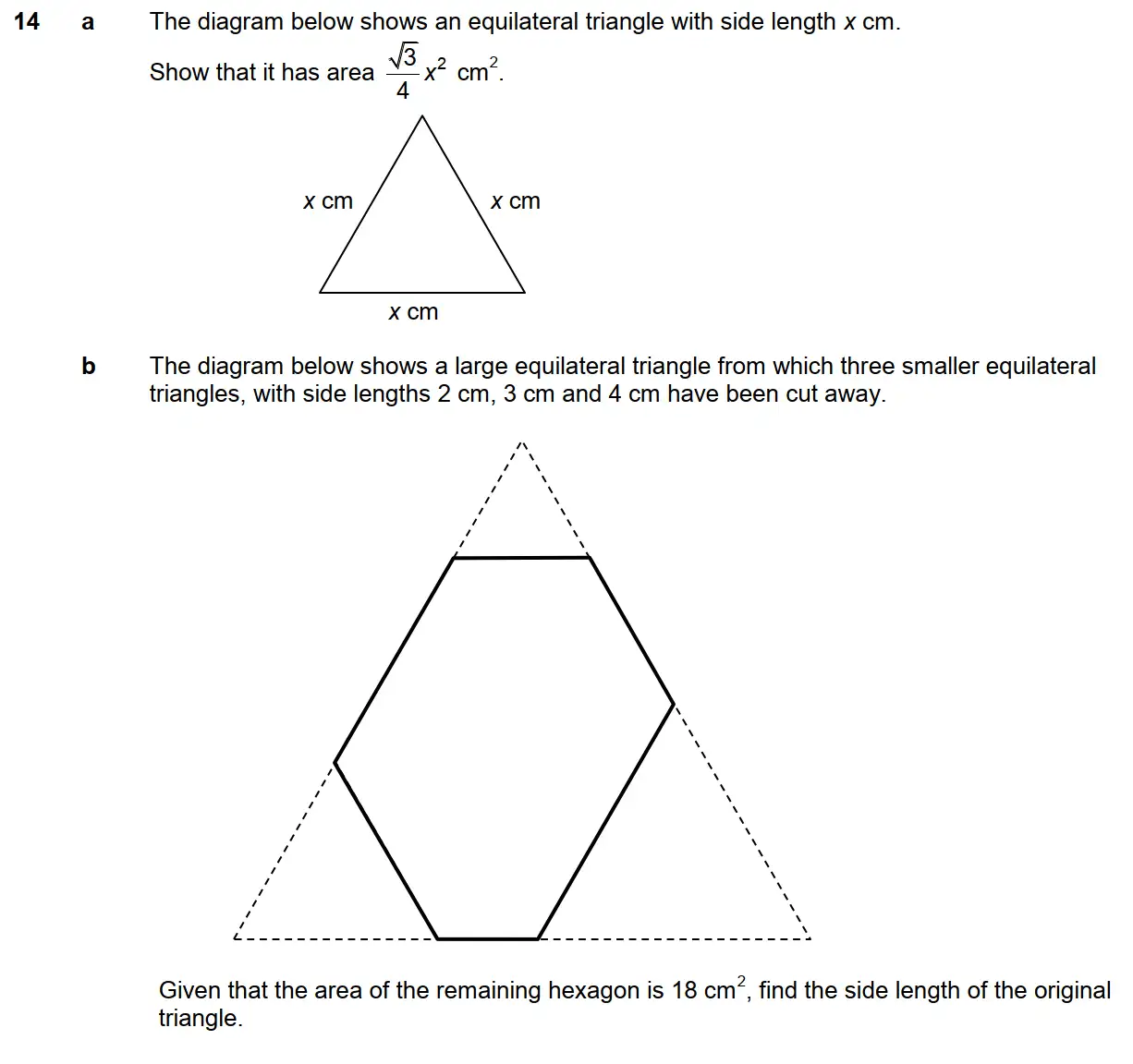 Question 14 - Westminster School - 13 Plus Scholarship Exam 2015 - Challenge Maths Paper 2