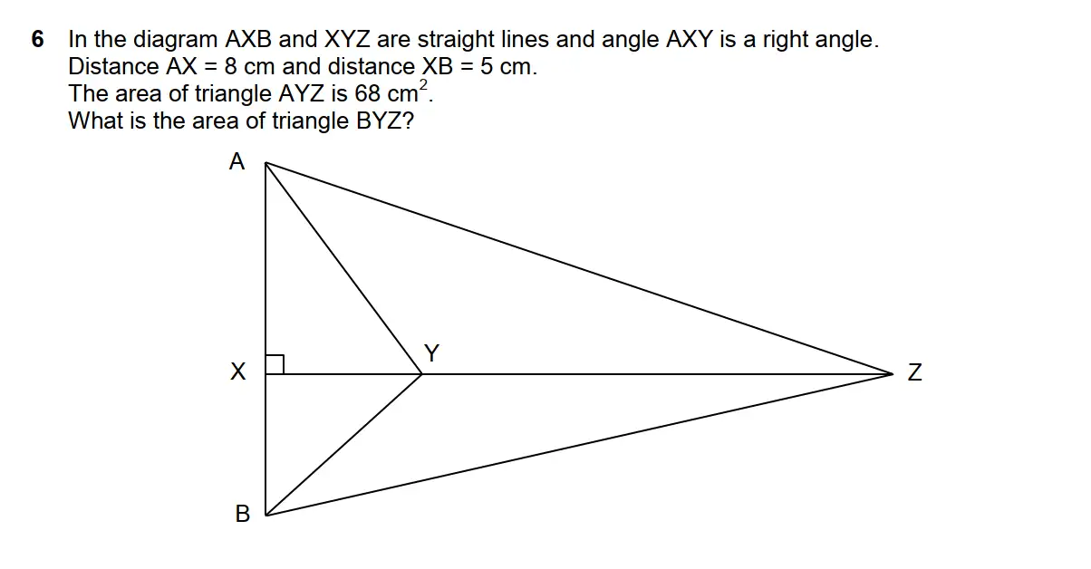 Question 6 - Westminster School - 13 Plus Scholarship Exam 2015 - Challenge Maths Paper 2