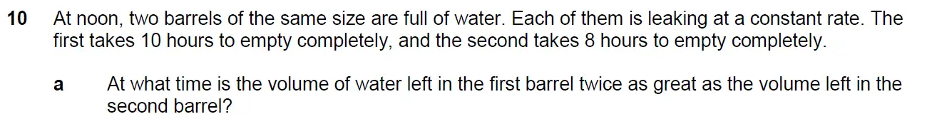 Question 12 - Westminster School - 13 Plus Scholarship Exam 2015 - Challenge Maths Paper 3
