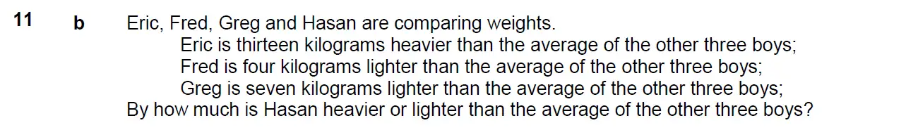 Question 15 - Westminster School - 13 Plus Scholarship Exam 2015 - Challenge Maths Paper 3