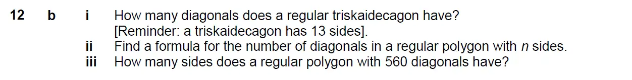 Question 17 - Westminster School - 13 Plus Scholarship Exam 2015 - Challenge Maths Paper 3