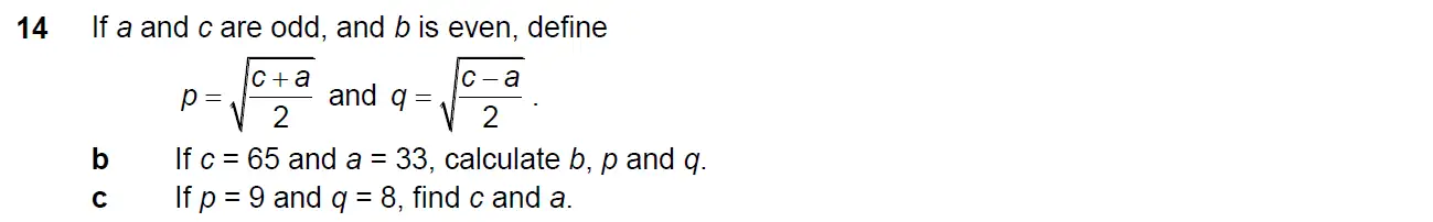 Question 23 - Westminster School - 13 Plus Scholarship Exam 2015 - Challenge Maths Paper 3