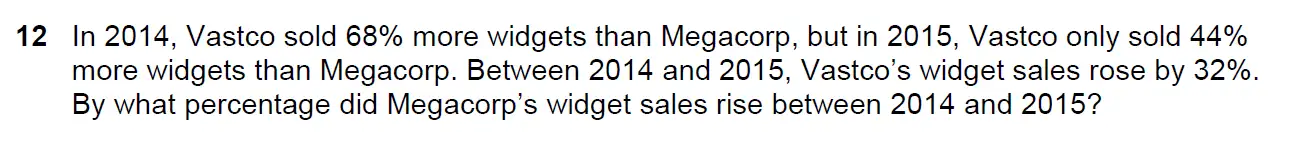 Question 15 - Westminster School - 13 Plus Scholarship Exam 2016 - Challenge Maths Paper 2