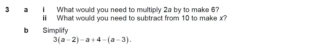 Question 3 - Westminster School - 13 Plus Scholarship Exam 2016 - Challenge Maths Paper 2