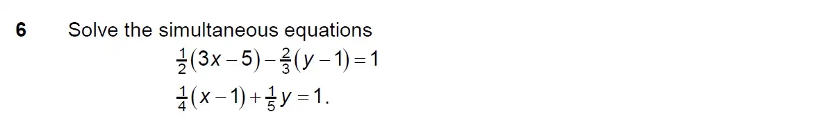 Question 6 - Westminster School - 13 Plus Scholarship Exam 2016 - Challenge Maths Paper 2