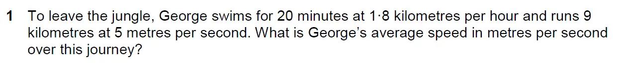 Question 1 - Westminster School - 13 Plus Scholarship Exam 2016 - Challenge Maths Paper 3