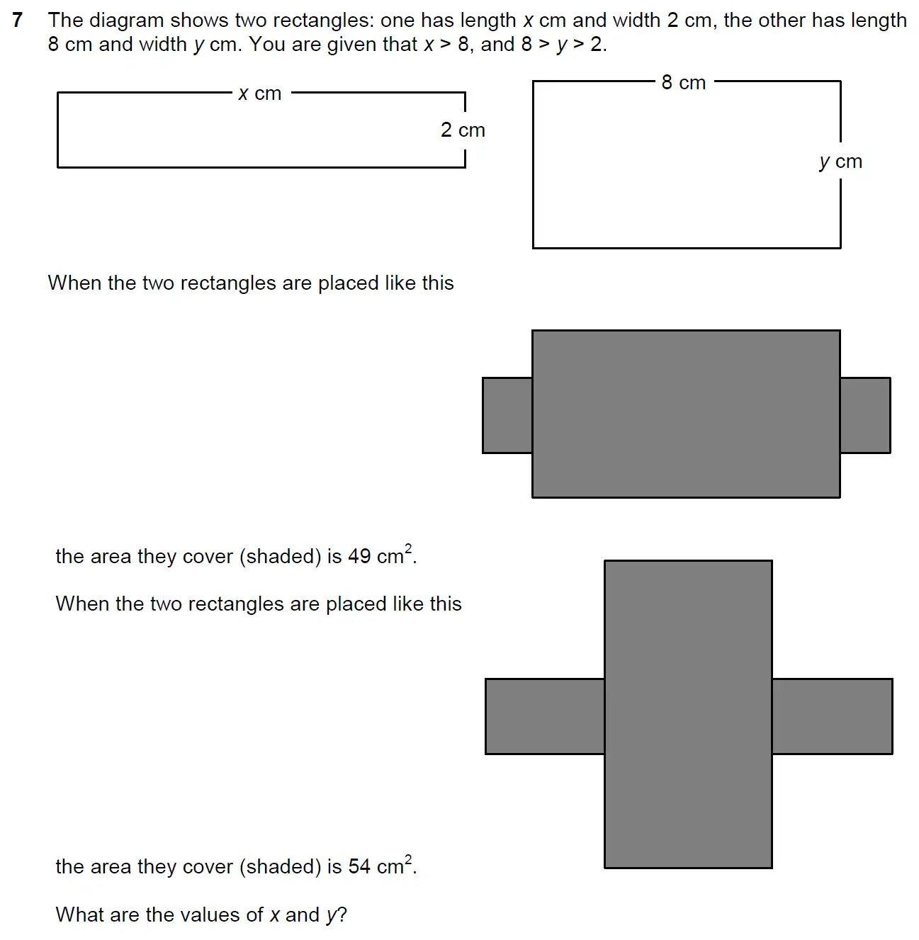Question 10 - Westminster School - 13 Plus Scholarship Exam 2016 - Challenge Maths Paper 3
