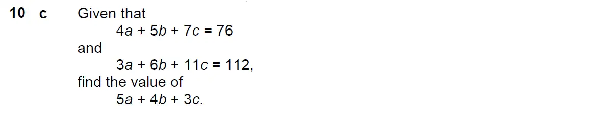 Question 18 - Westminster School - 13 Plus Scholarship Exam 2016 - Challenge Maths Paper 3